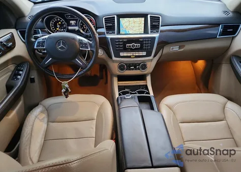 2014 Mercedes-Benz Ml 350 from USA, damaged, VIN 4JGDA5JB2EA391807